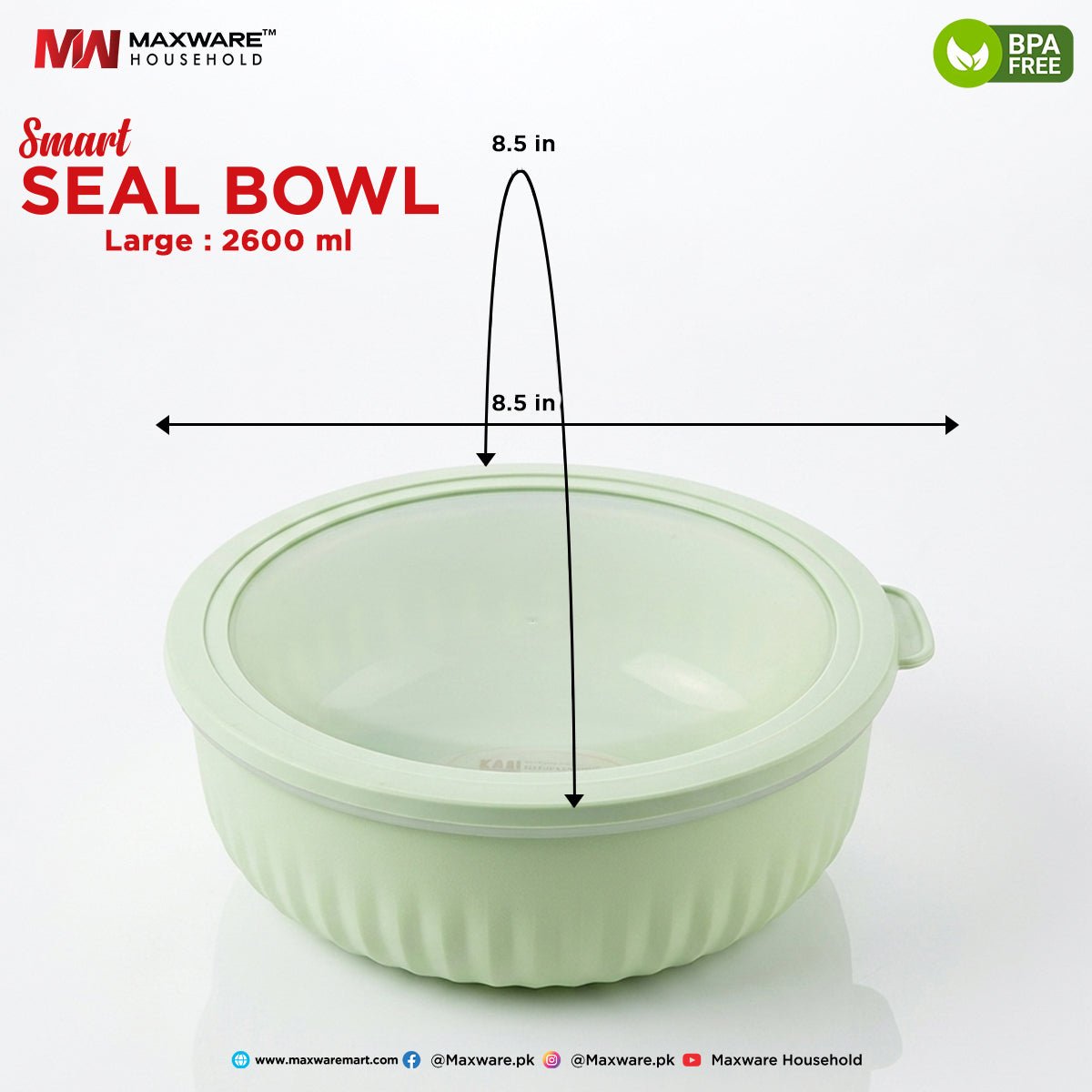 Smart Seal Bowl Large 2600 ml - Image 3