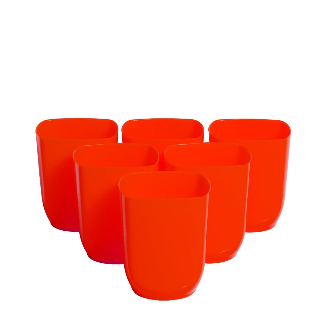 Crest Glass Pack of 6