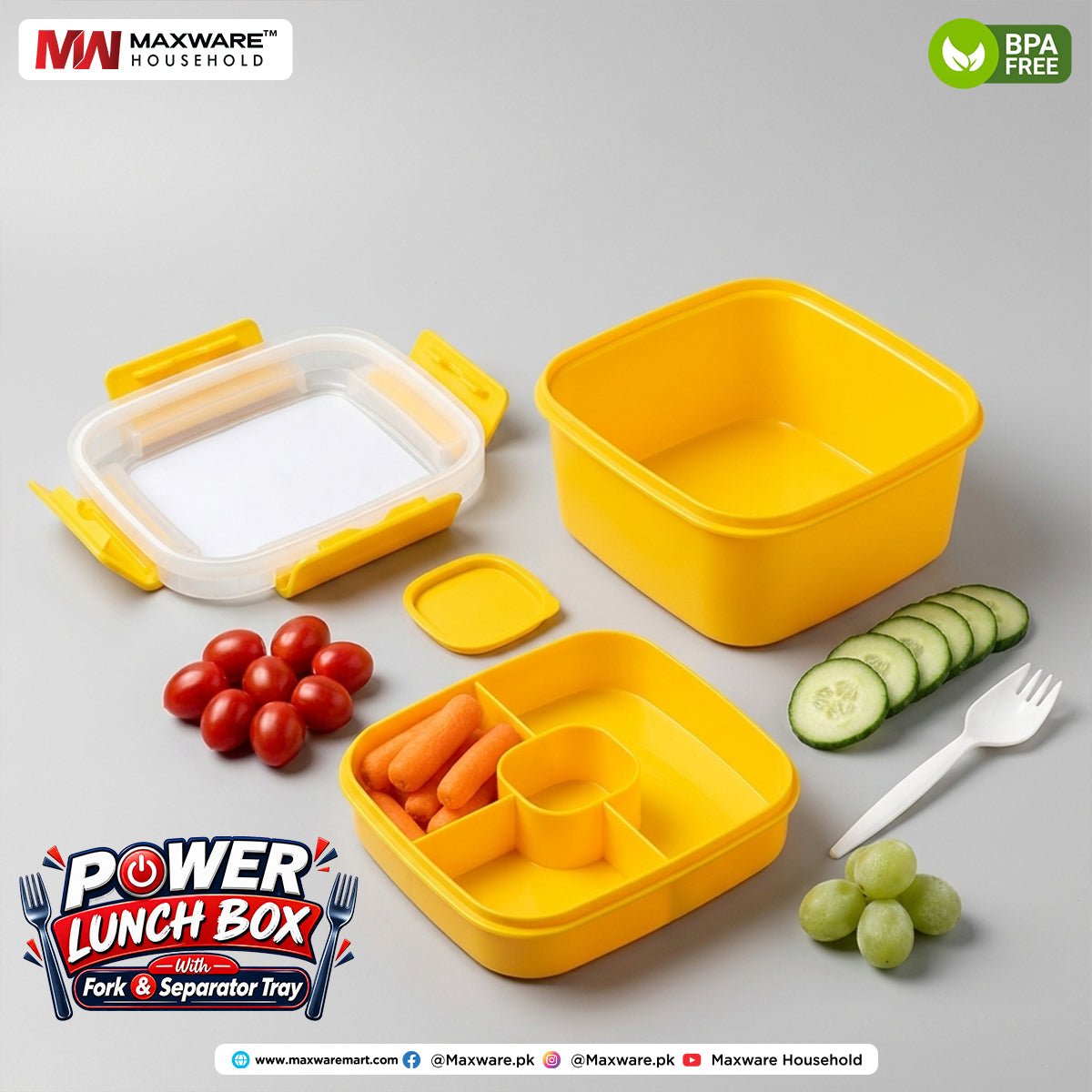 Power Lunch Box Pack of 02 - Image 7