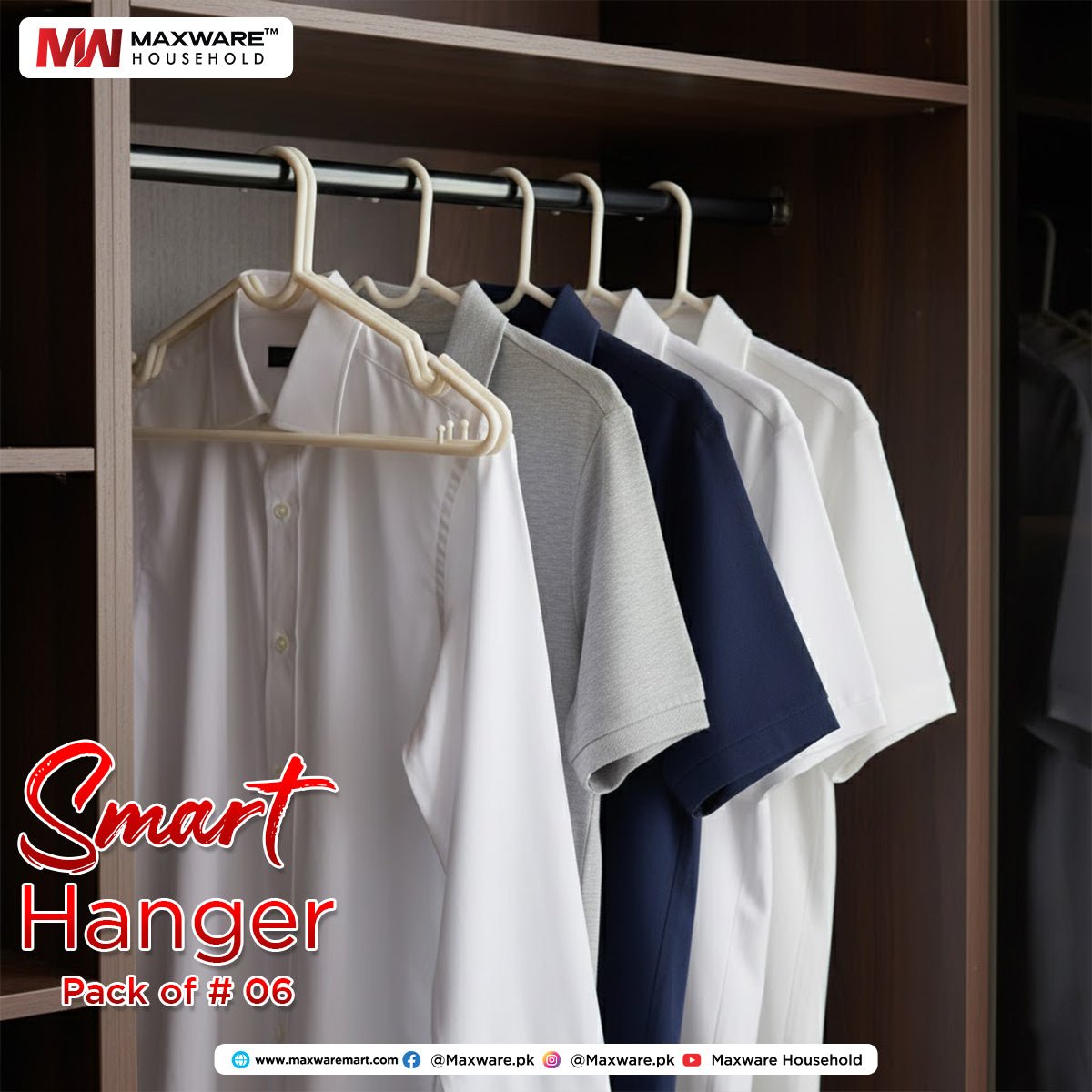 Smart Hanger Pack of 6 - Image 3