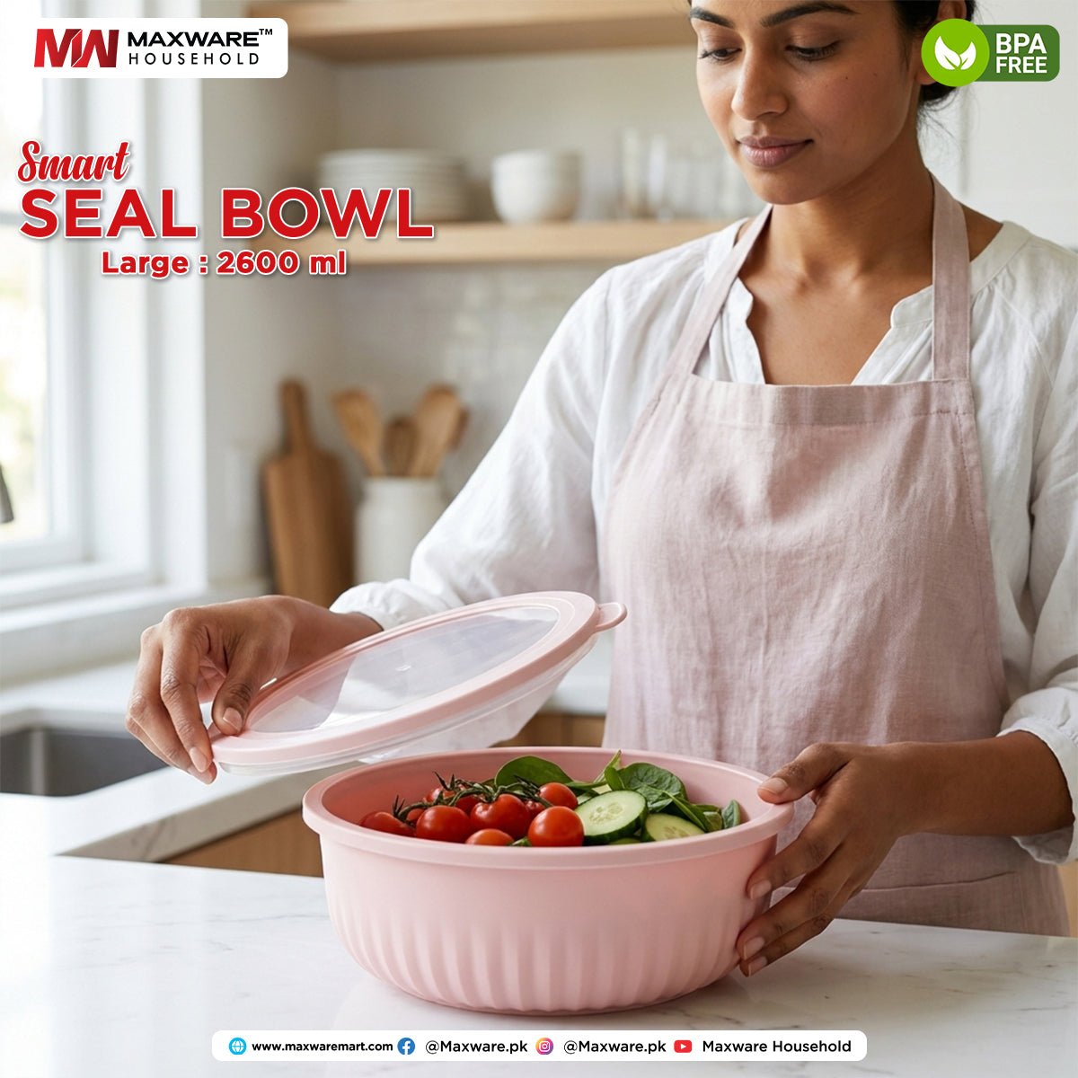 Smart Seal Bowl Large 2600 ml - Image 6