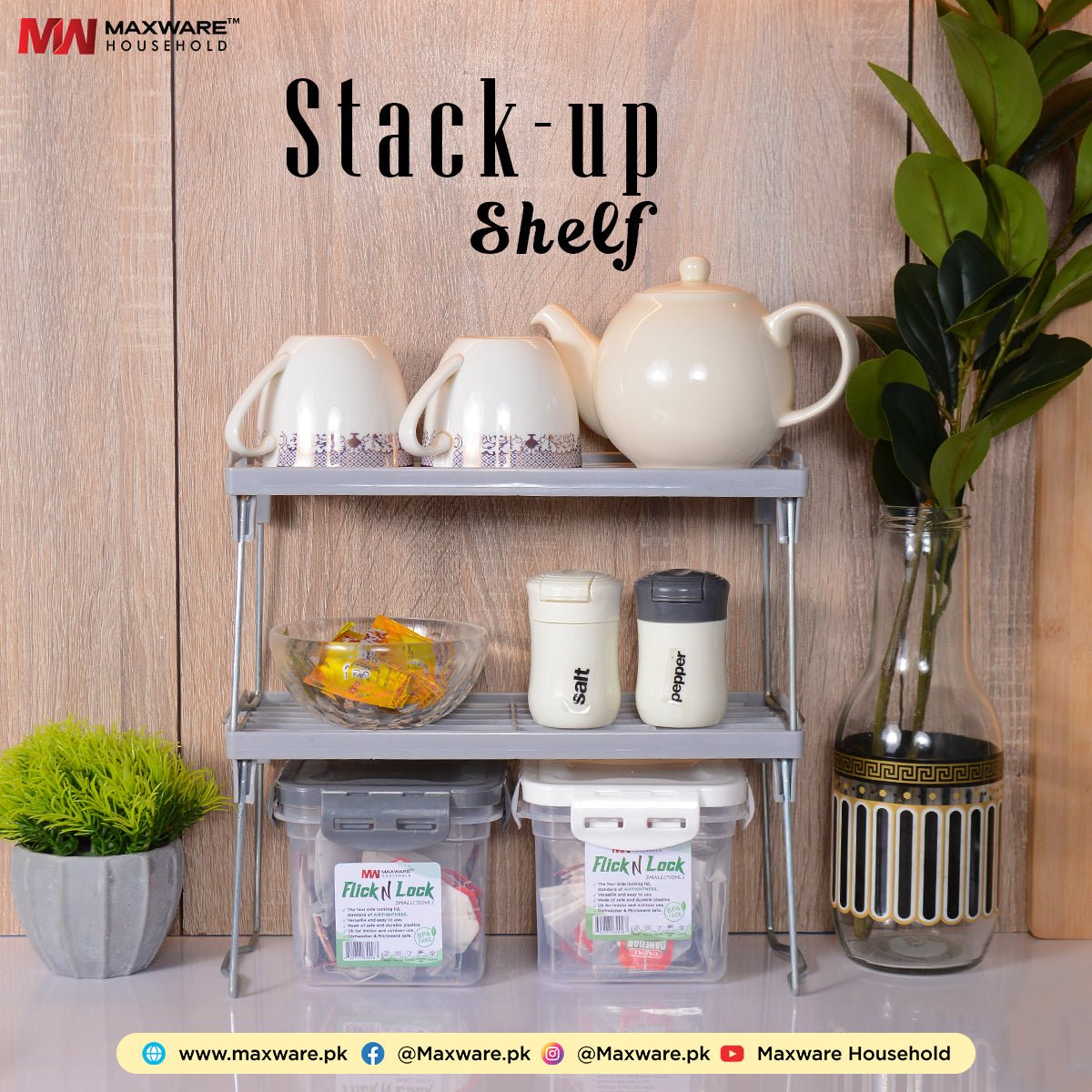 Stack Up Shelf Pack of 02 - Image 5
