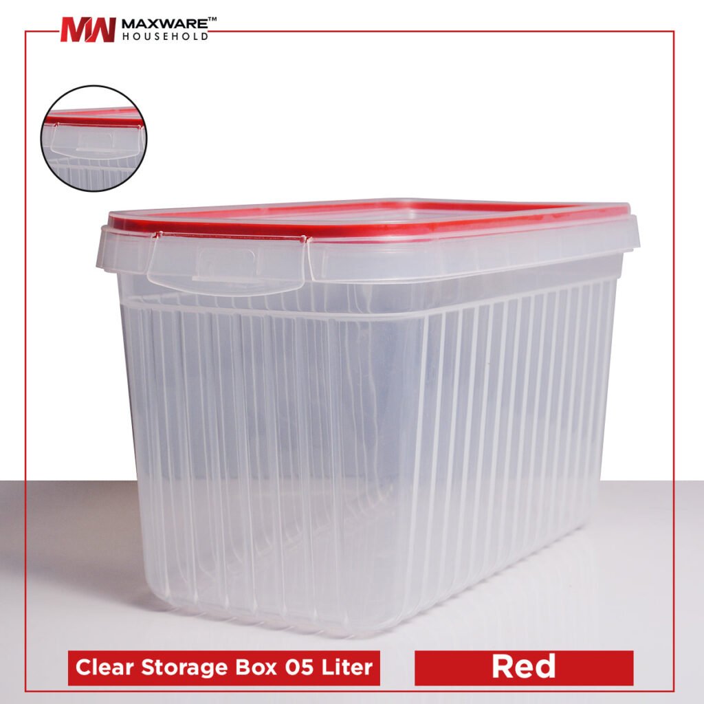 Clear Storage Box 05 Liter