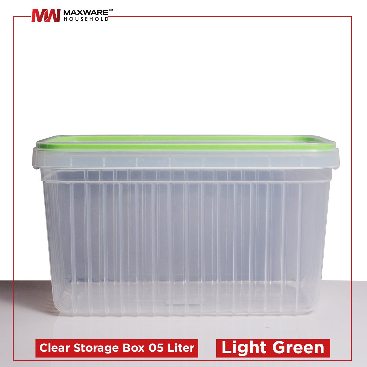 Clear Storage Box 05 Liter - Image 3