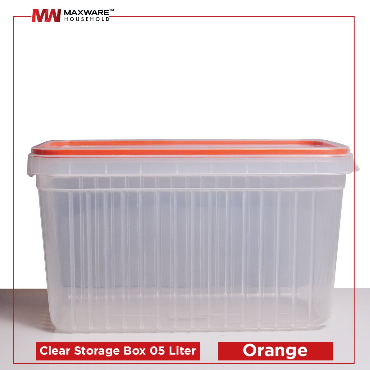 Clear Storage Box 05 Liter - Image 2
