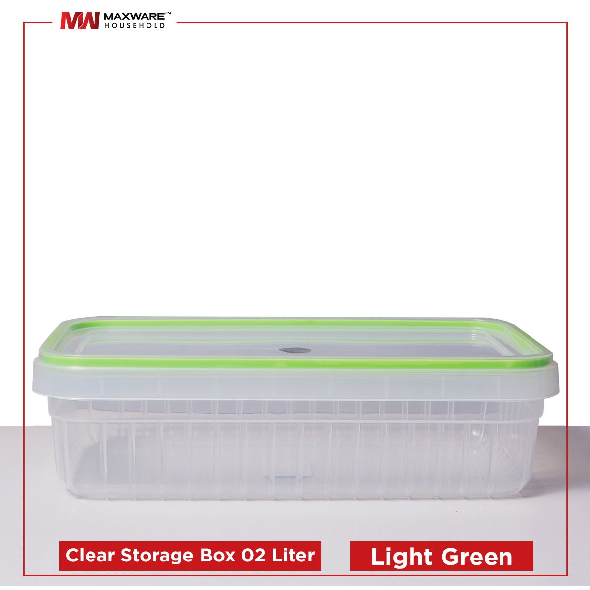 Clear Storage Box 02 Liter - Image 3