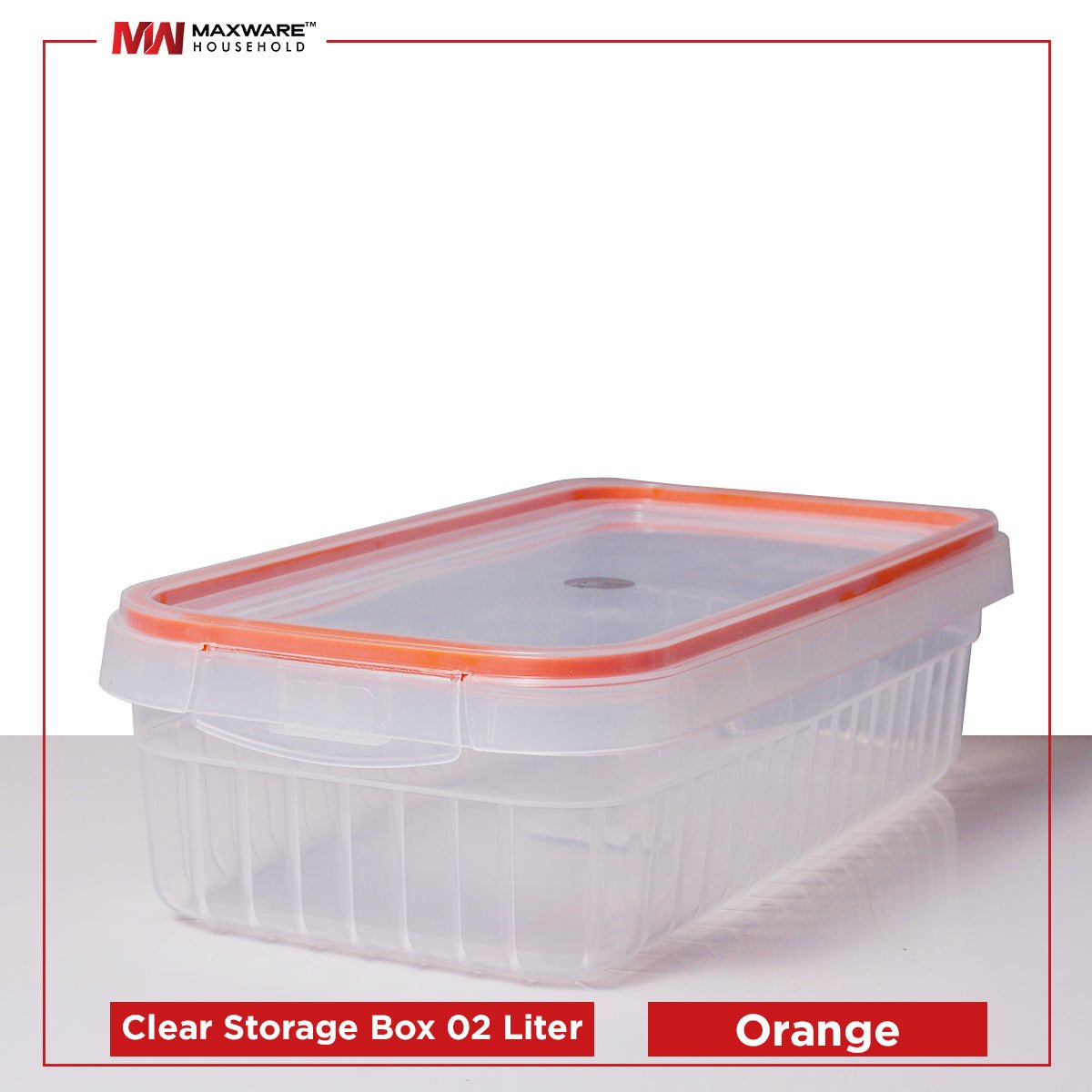 Clear Storage Box 02 Liter - Image 2