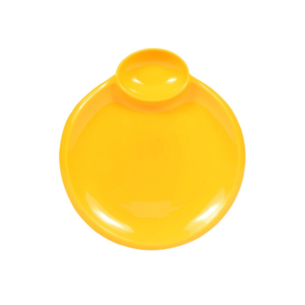 Round Snack Plate