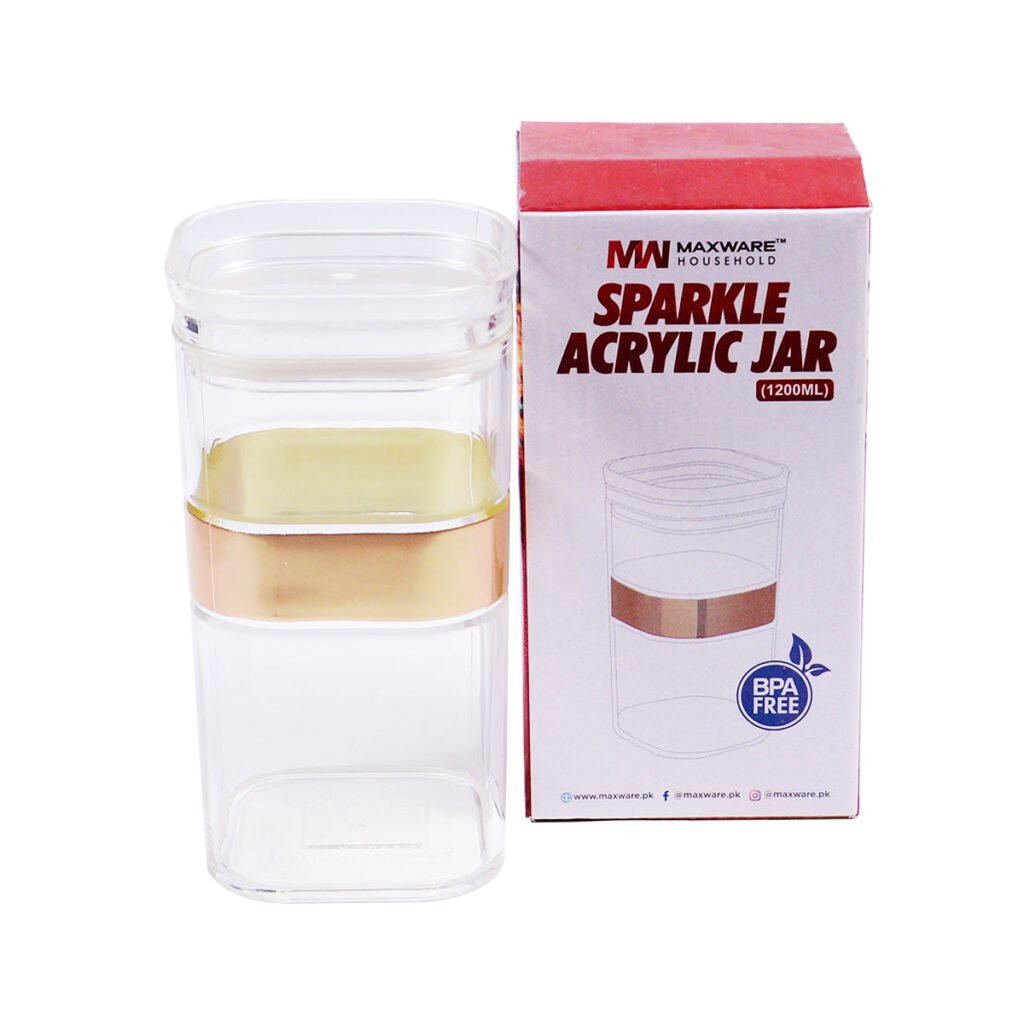 Sparkle Acrylic Jar Large (1200 ml)