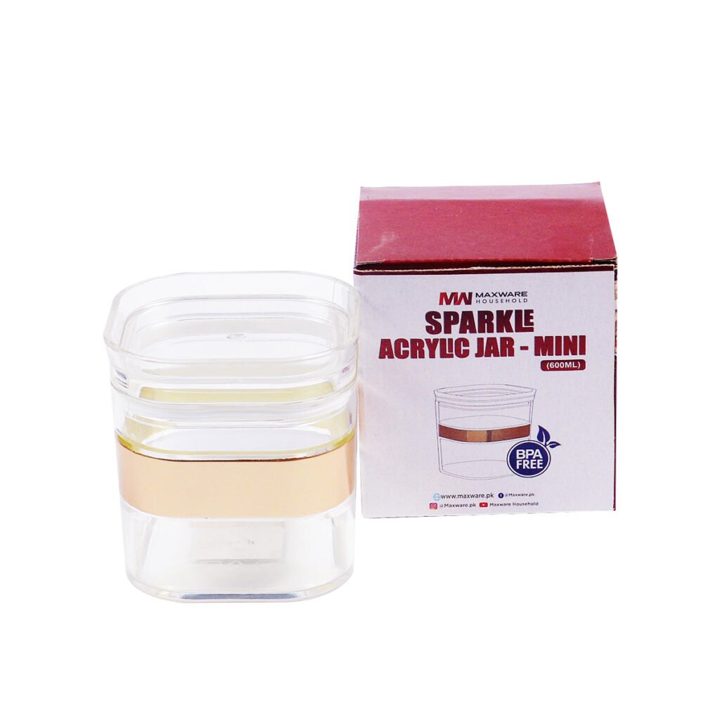 Sparkle Acrylic Jar Mini (600 ml)